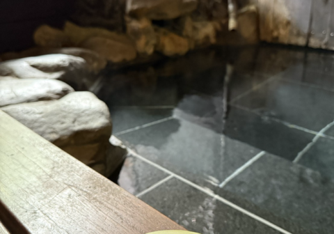 フォンテーヌブロー客室風呂とトウジストーン